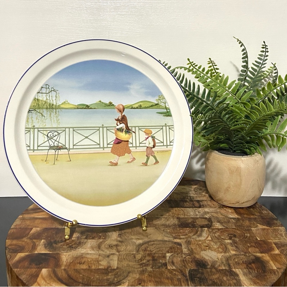 Villeroy & Boch Romantic Seasons No 3 “Fall” decorative wall plate